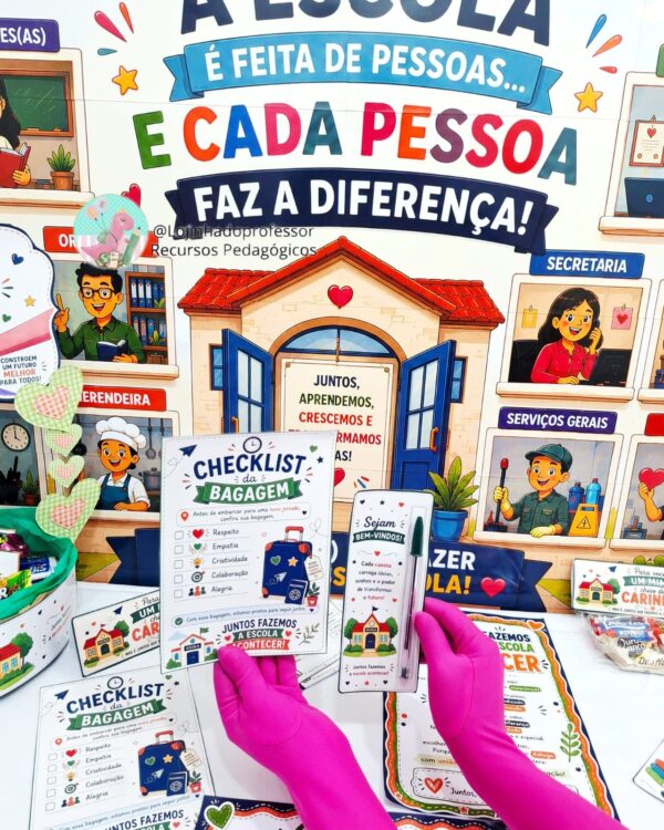 Super Kit-Juntos Fazemos a Escola Acontecer-Equipe/Acolhimento