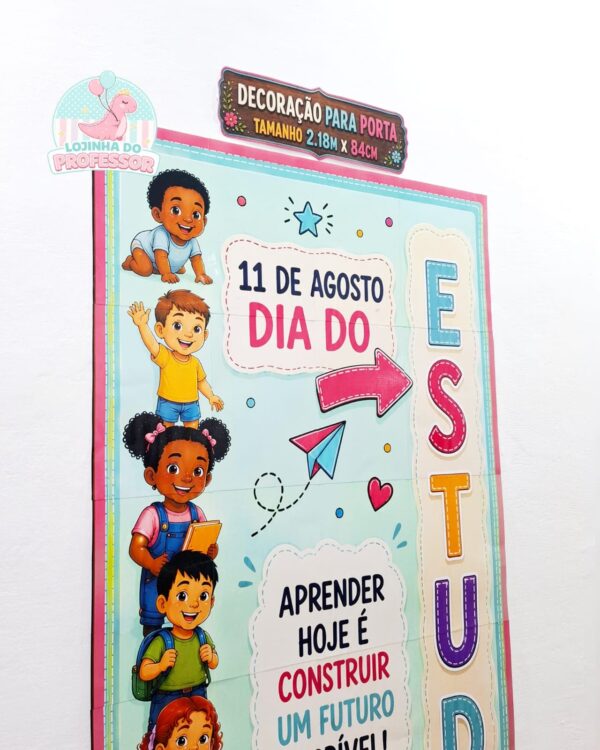 DIa do Estudante-Decoração para porta