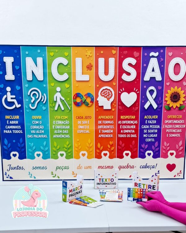 Mini Kit Inclusão- Cada um do seu jeito