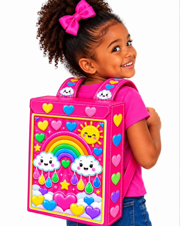 Mochila malula-Arco íris