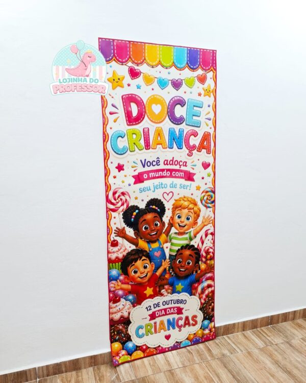 Painel 2 em 1 -Porta e Parede-Dia das Crianças