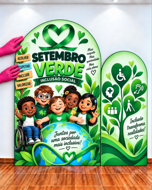 Painel Oval -Setembro Verde