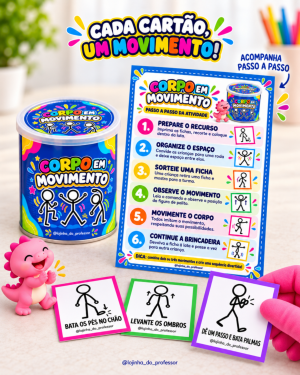 🤸 Recurso na Lata – Corpo em Movimento